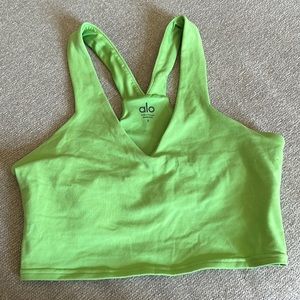 All Yoga Green tank